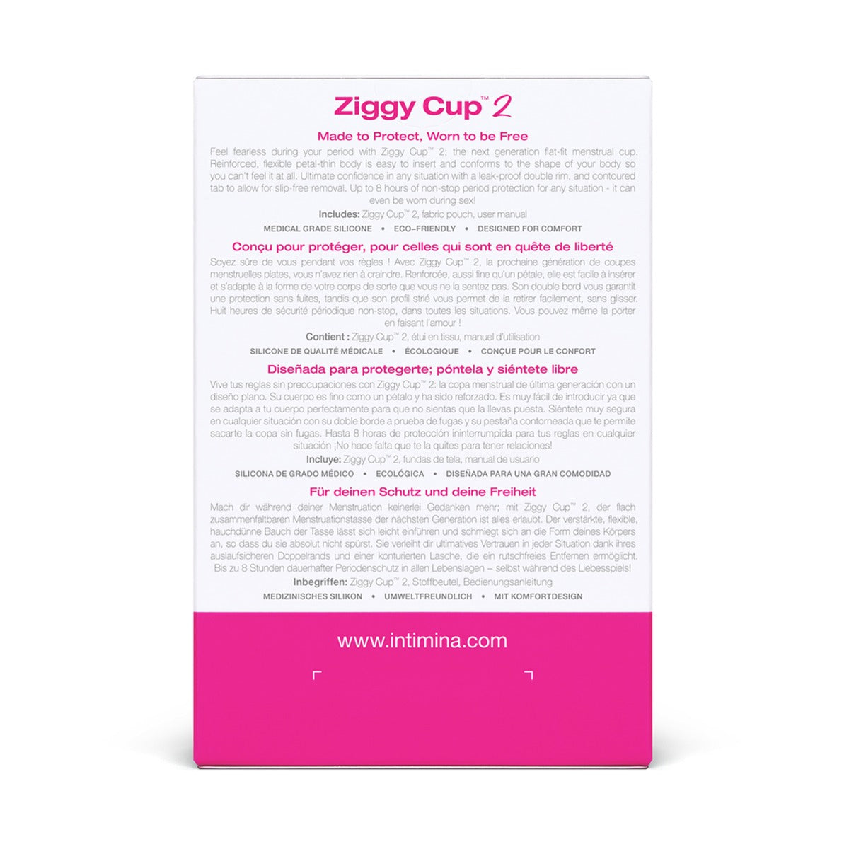 Intimina Ziggy Cup 2 Size B Magenta