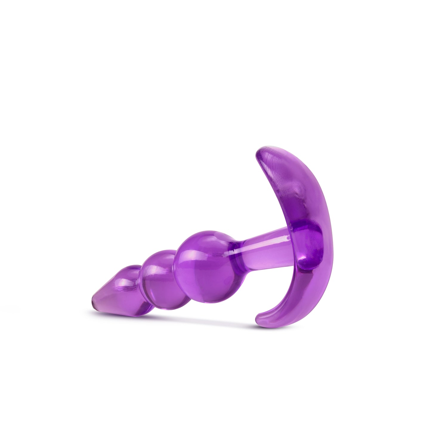 B Yours - Triple Bead Anal Plug Purple