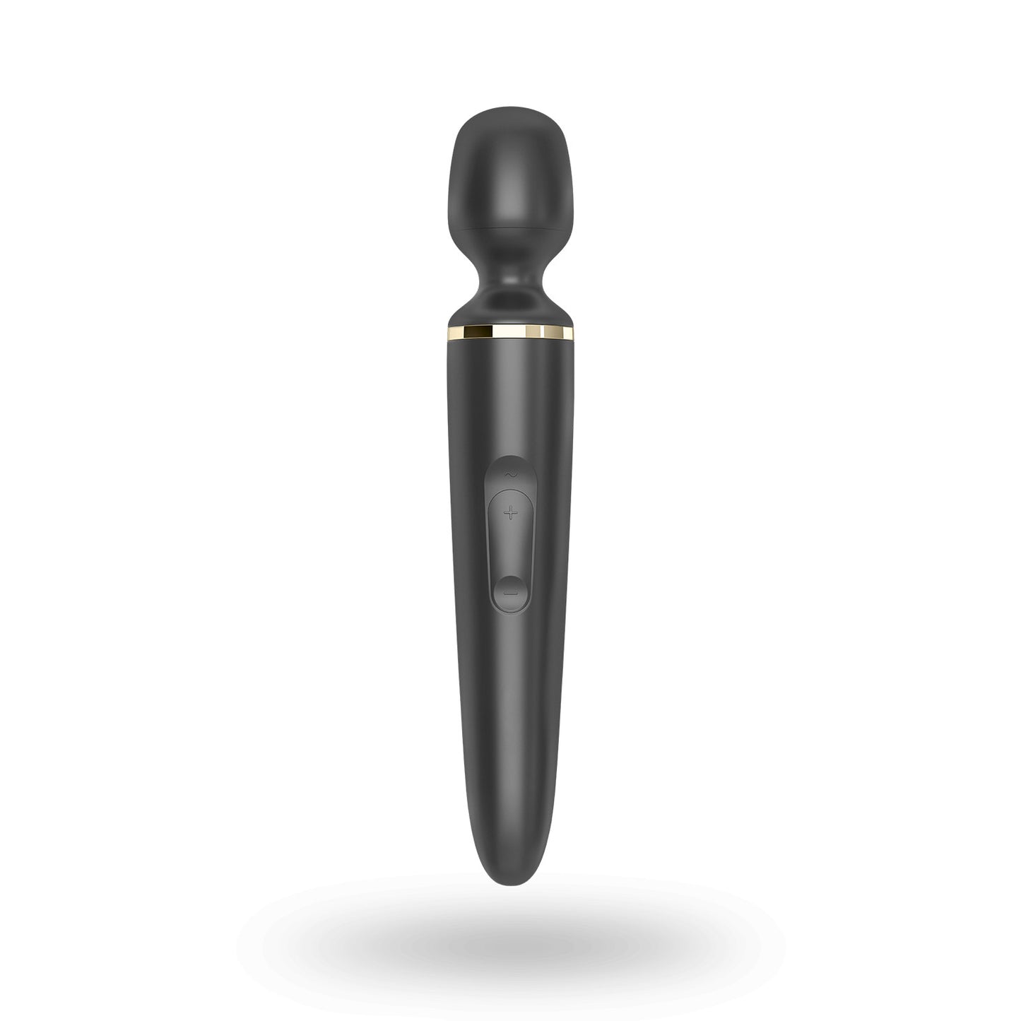 Satisfyer - Wand-er Woman Wand Bergetar Boleh Cas Hitam