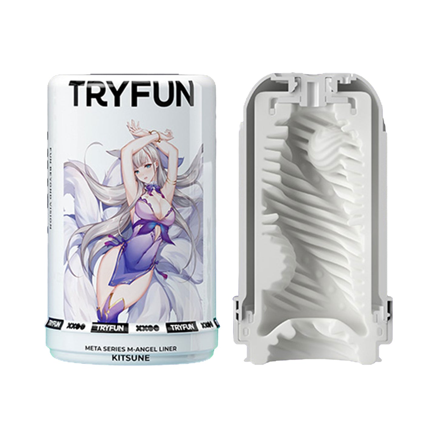TryFun - Meta Gen 2 SE Kitsune Masturbator Sleeve + Lubricant
