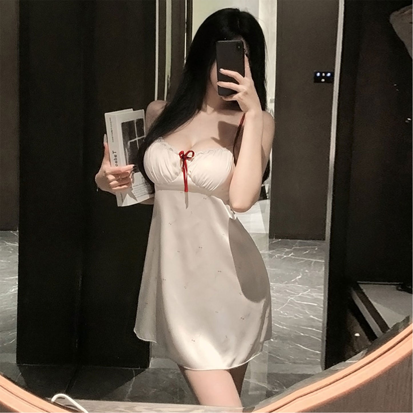 Fee Et Moi - Sweet Desire Floral Nightdress Padded