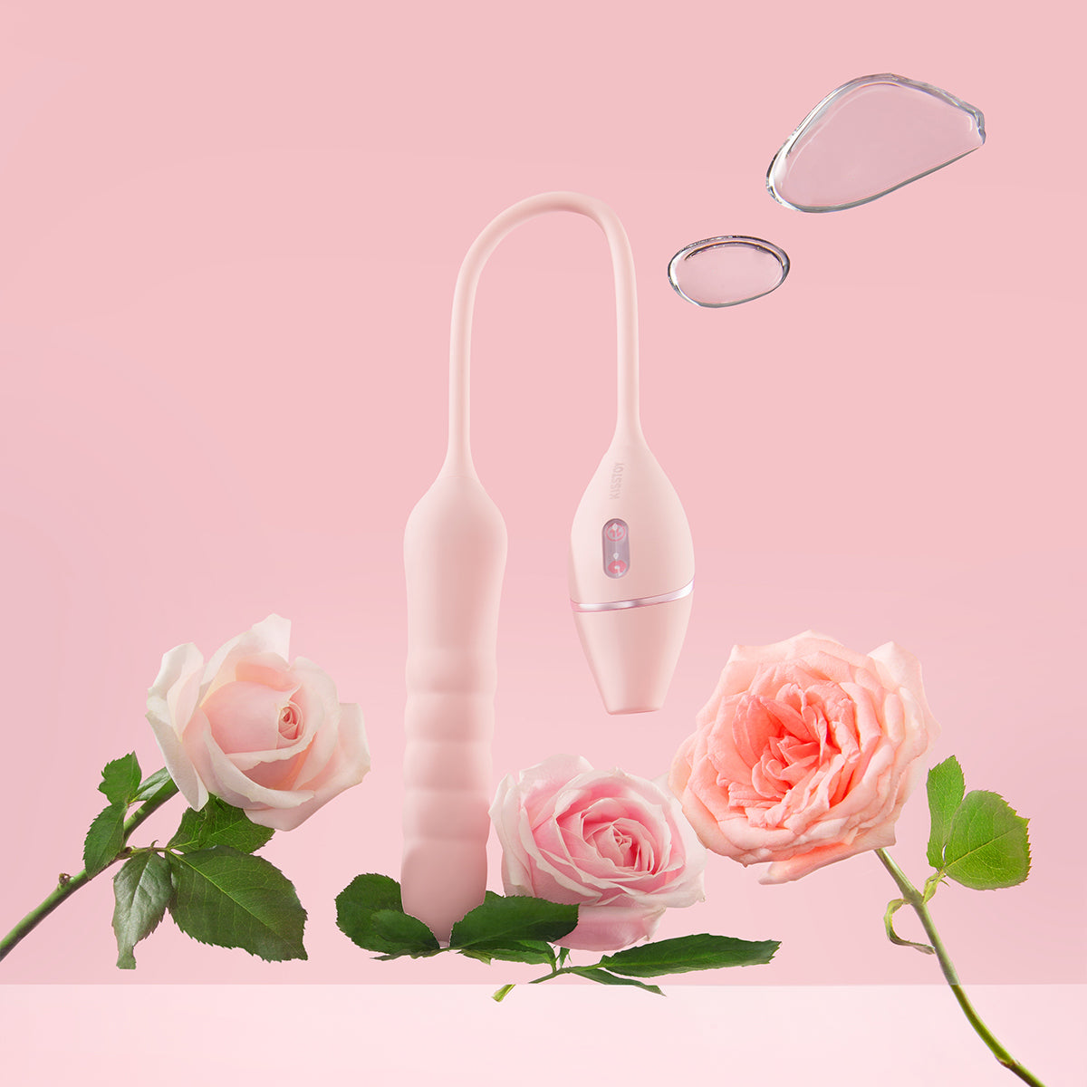 KissToy - Cathy III App-Controlled Dual Stimulation Massager Pink