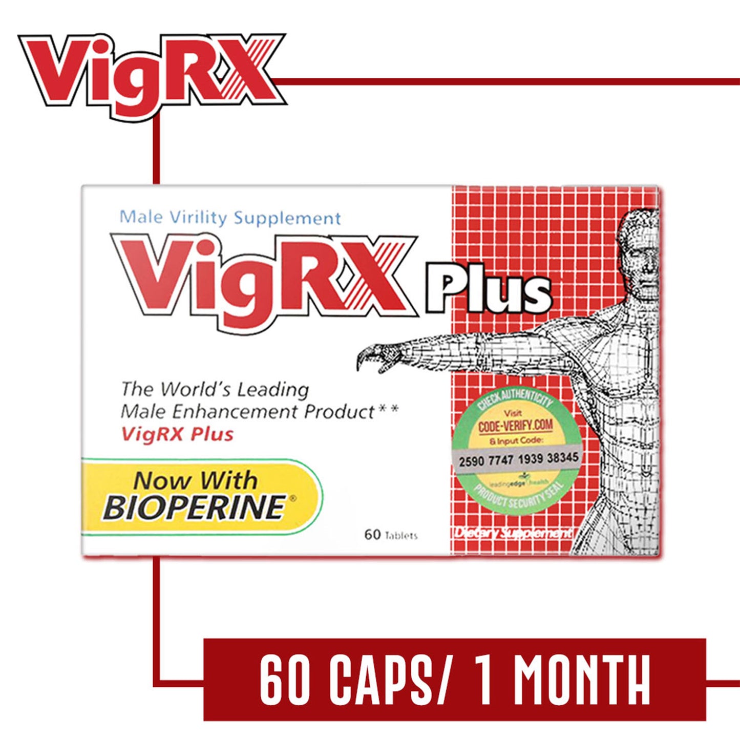Leading Edge - VigRx Plus Male Stamina Enhancement Supplement