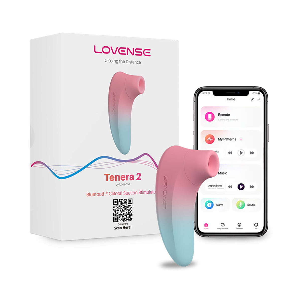 Lovense - Tenera 2 App-Controlled Clitoral Suction Stimulator