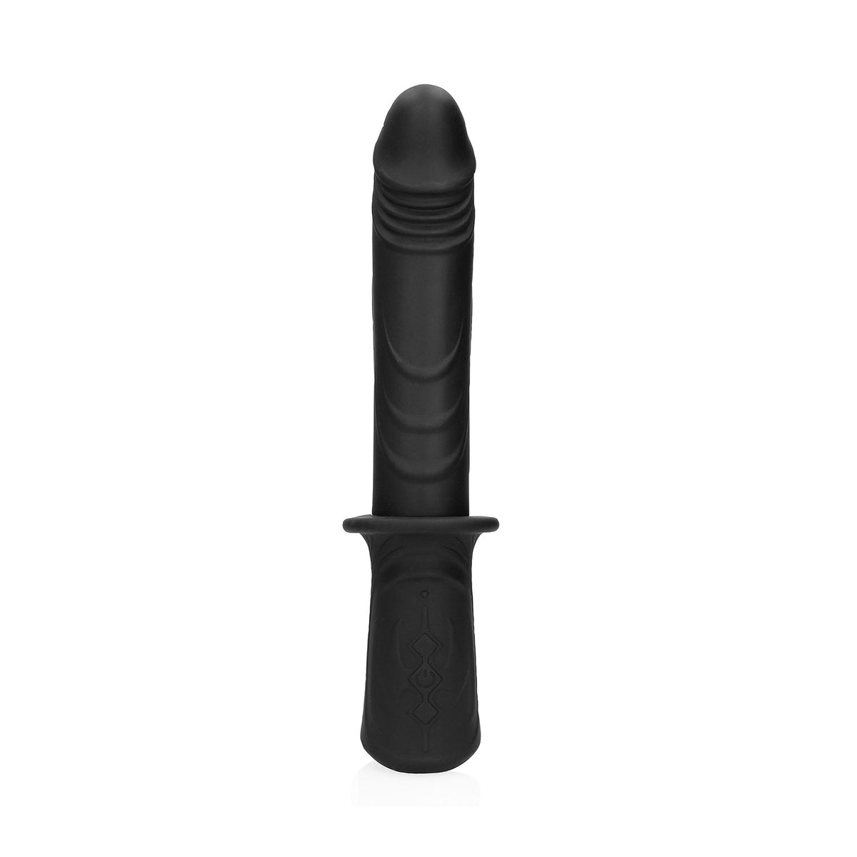 Ouch - Handheld 11-inch Silicone Vibrating Dildo