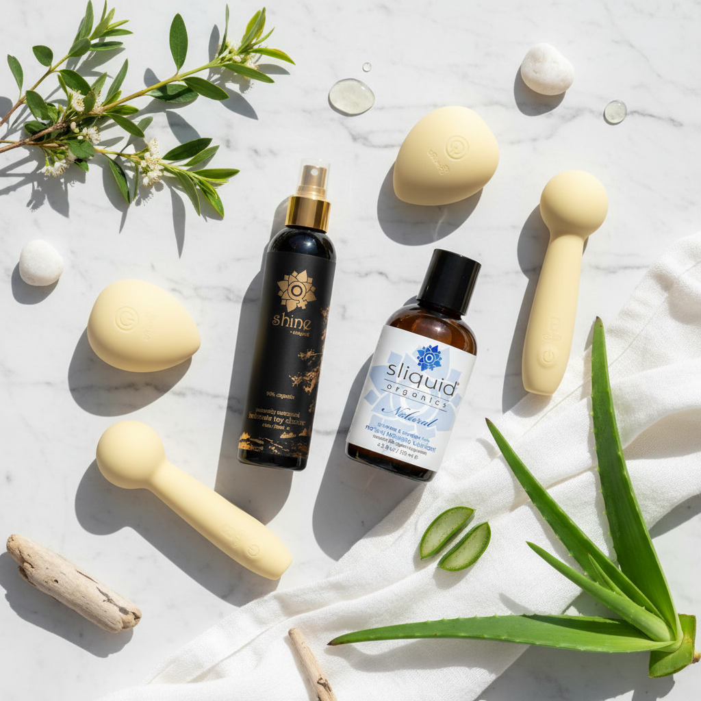 Premium Sliquid ecosystem flatlay