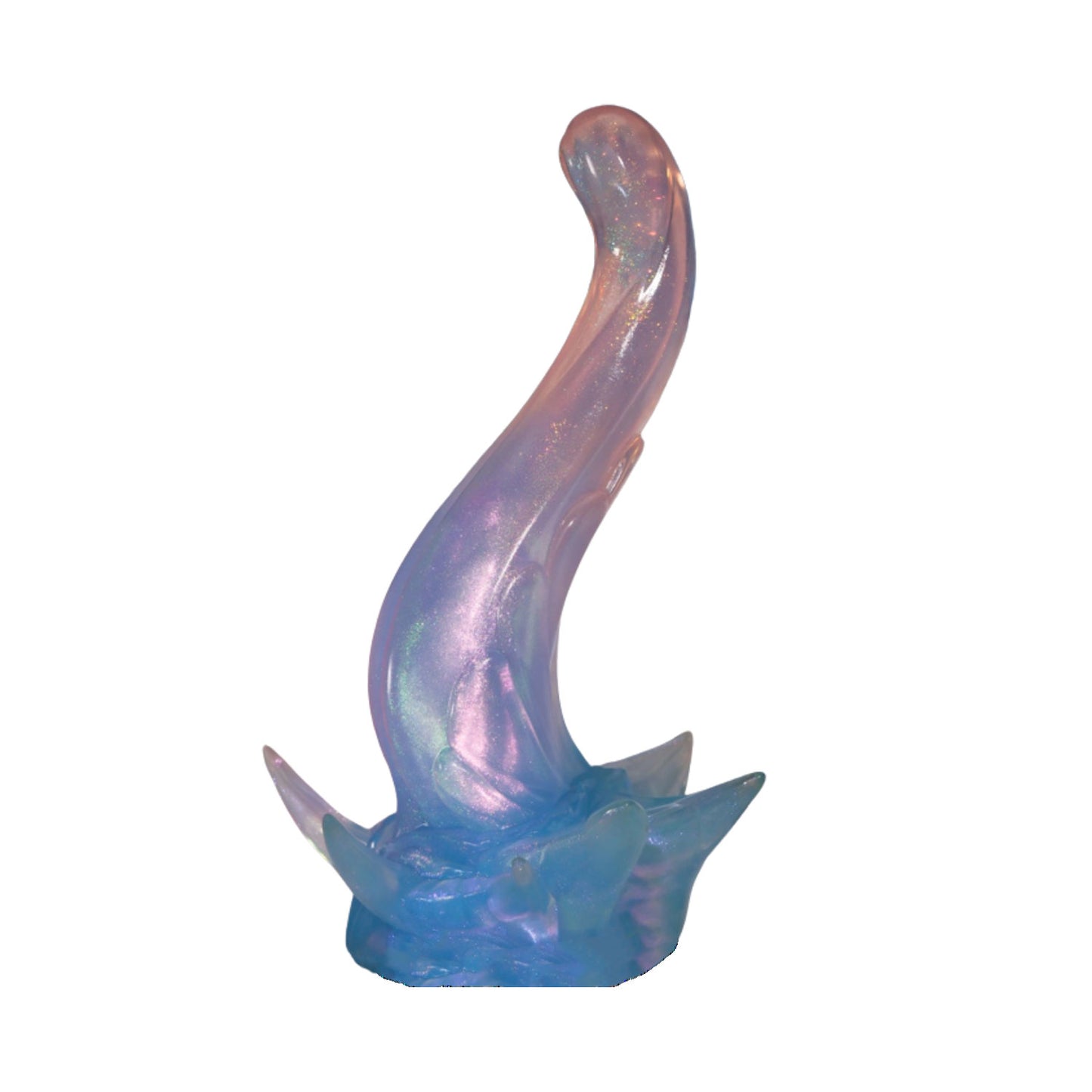 Ren Waiwu - Cangyao Fish 5.75-inch Platinum Silicone Dildo Small