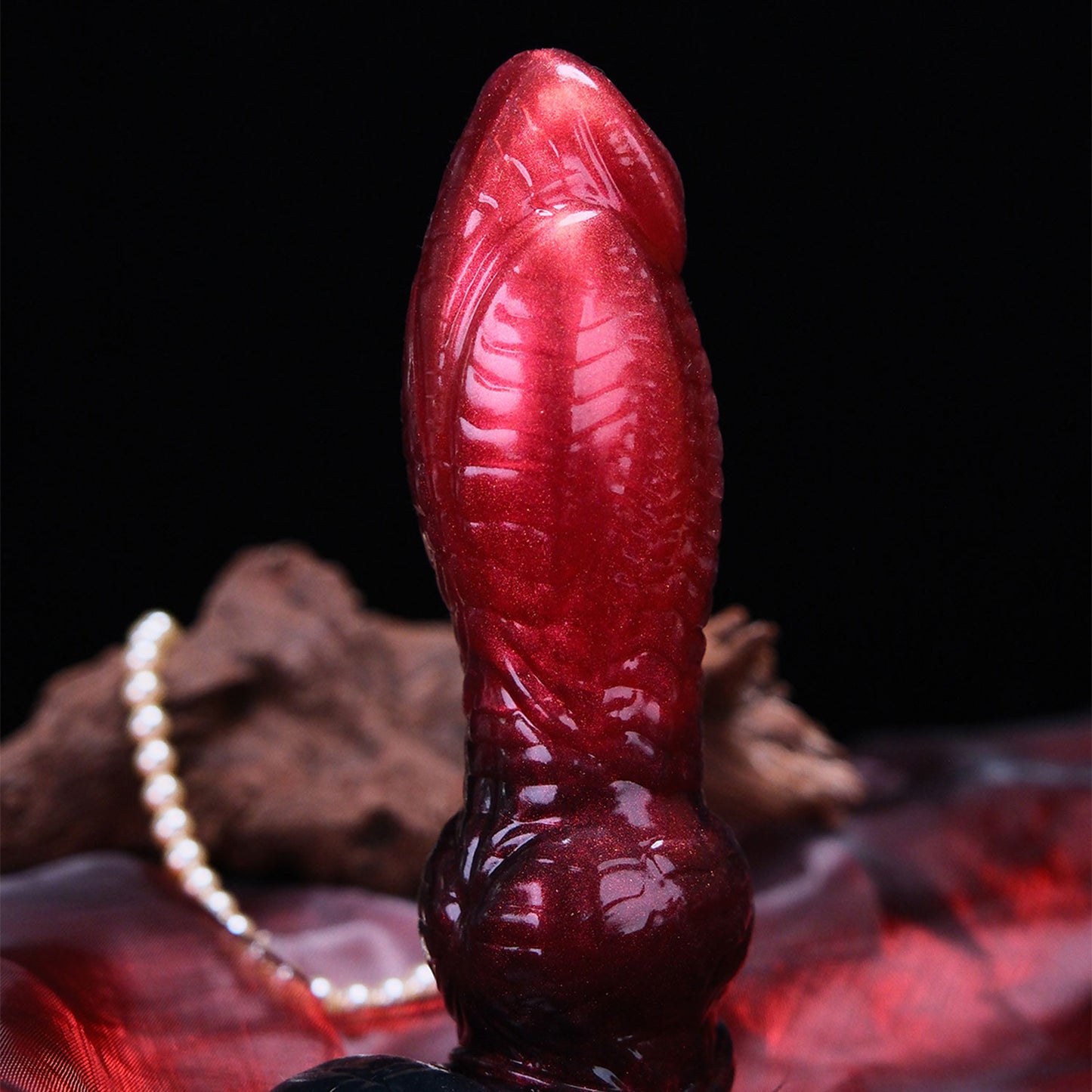 Ren WaiWu - Karthus 5.63-inch Platinum SIlicone Dildo