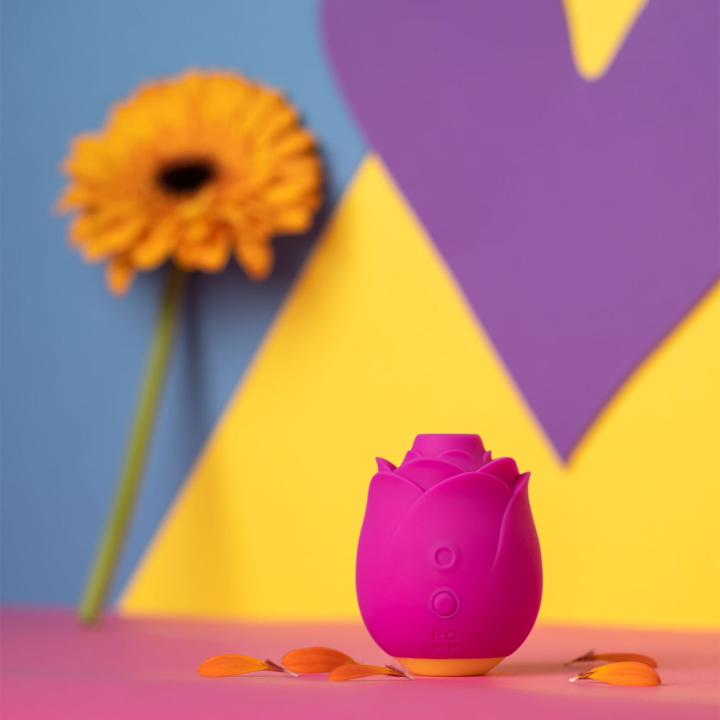 Romp - Rose Rechargeable Clitoral Stimulator Fall in Lust