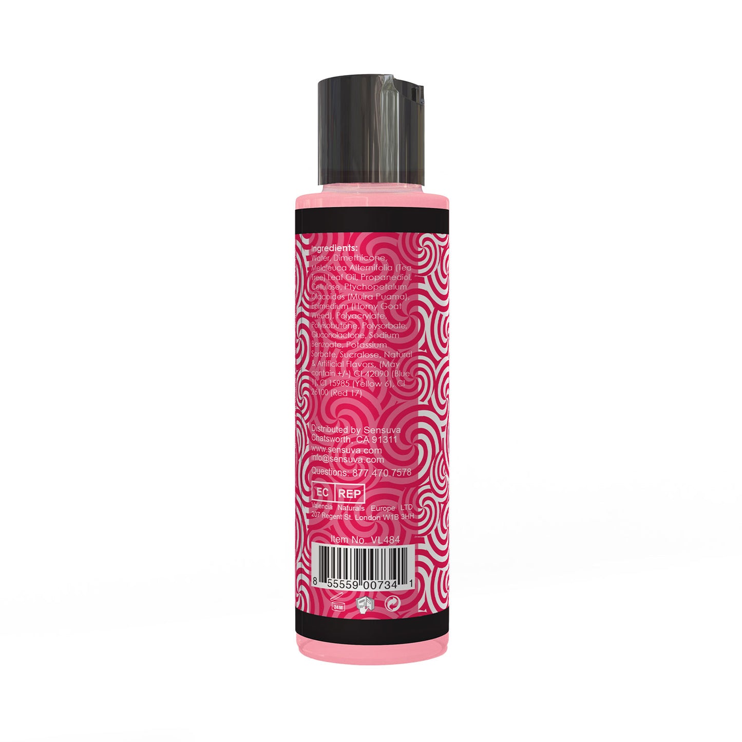 Sensuva - Handipop Edible Hand Job Massage Gel Strawberry 125 ml