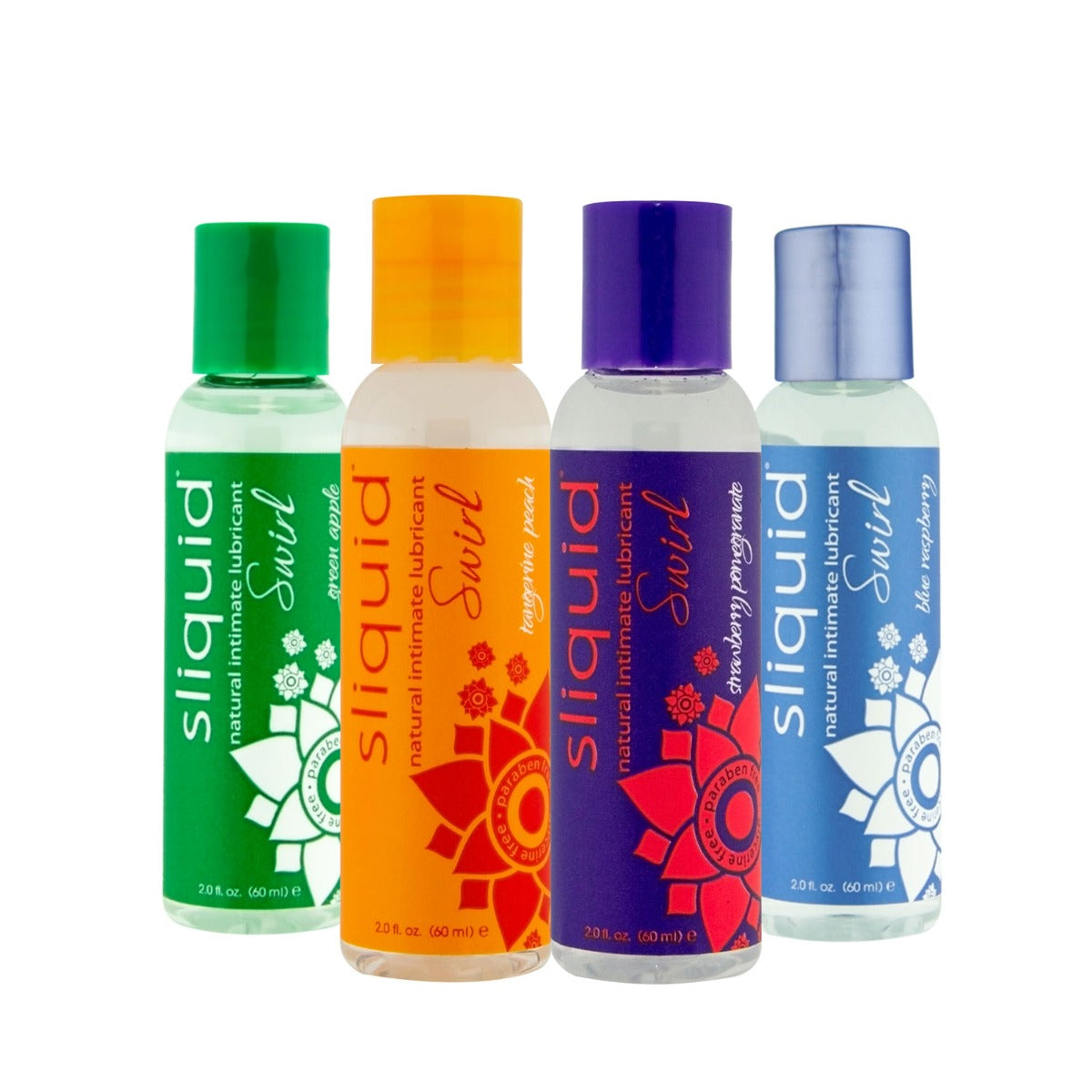 Sliquid - Swirl Natural Intimate Water Based Lubricant Tangerine Peach 2 oz.