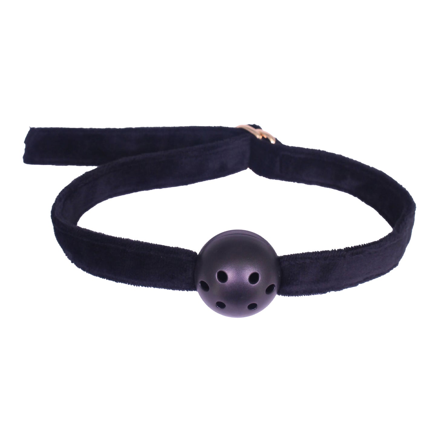 SM Club - Black and Gold Soft Touch Plush BDSM 8-piece Set