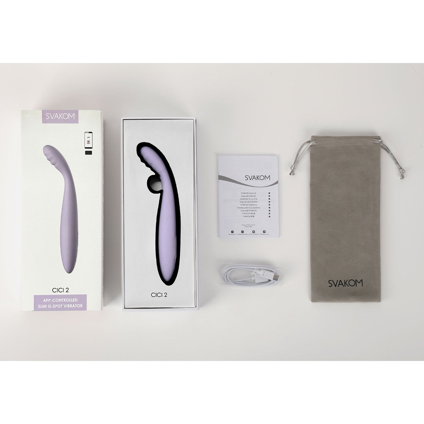 Svakom - Cici 2 App-Controlled Heating G-spot Vibrator