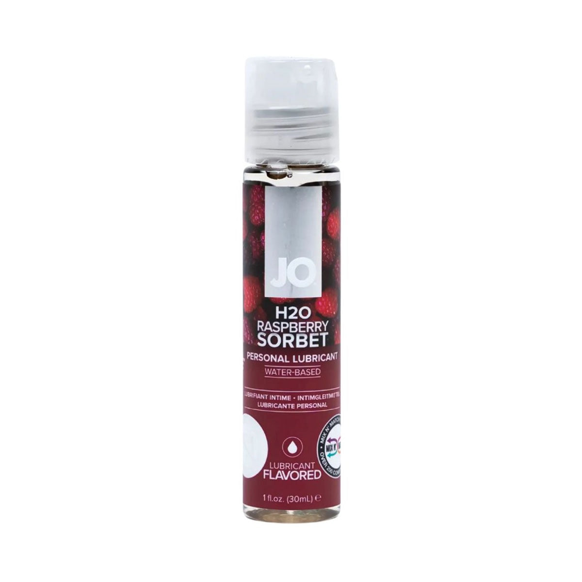 System Jo - H2O Raspberry Sorbet Flavored Lubricant 30ml