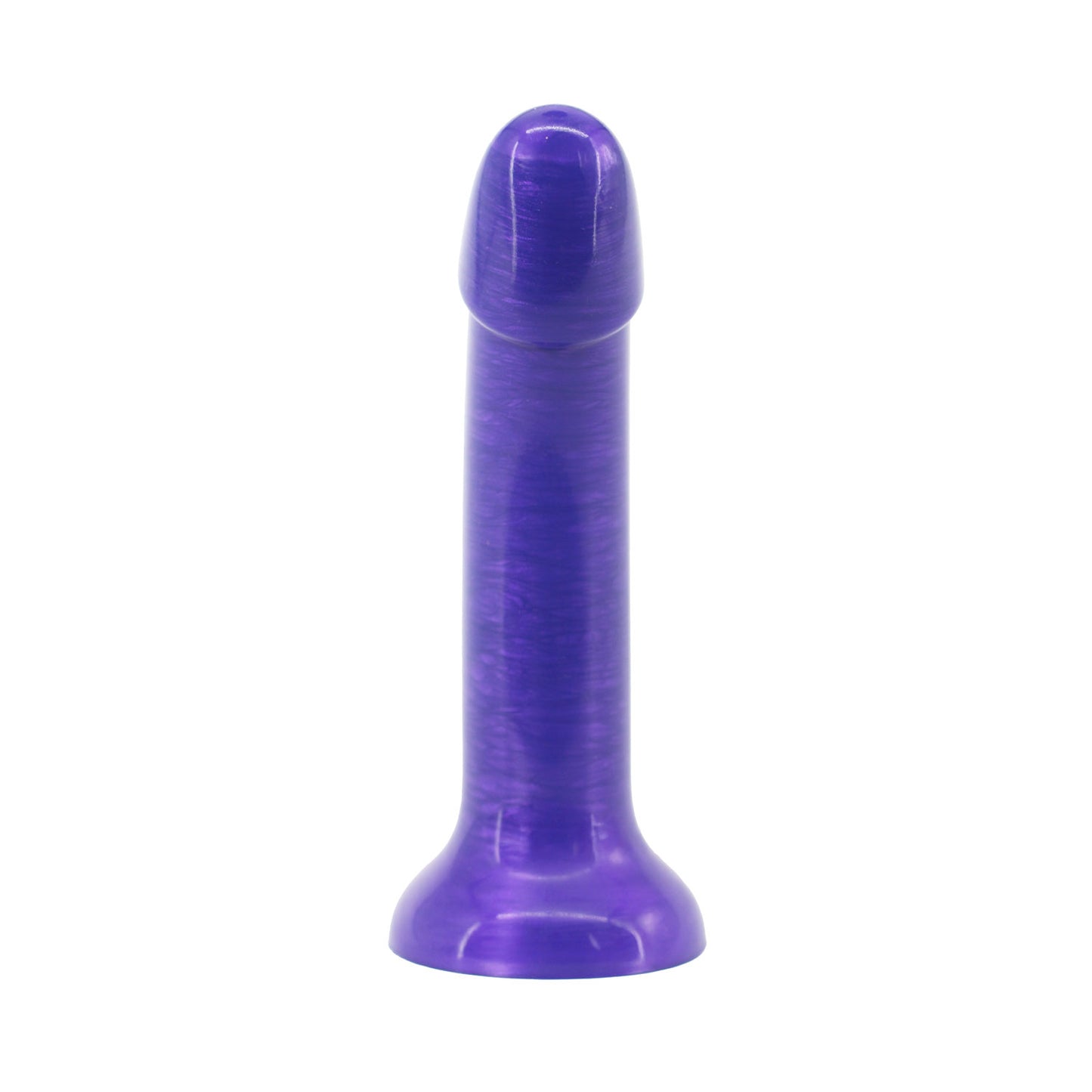 Unicorn Series - Dildo Silikon Pearly Smog 7 inci Ungu