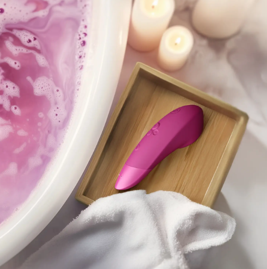 Womanizer - Enhance 2-in-1 Clitoral Stimulator Vibrant Pink