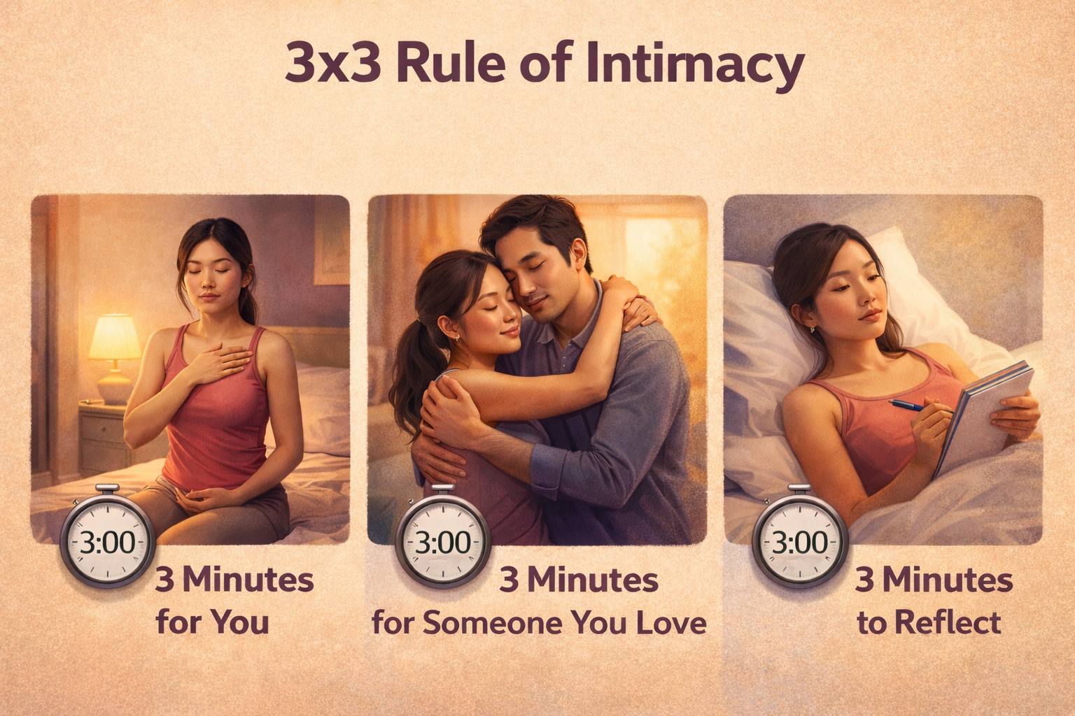 3x3 Rule of Intimacy by Pink Lifestyle
