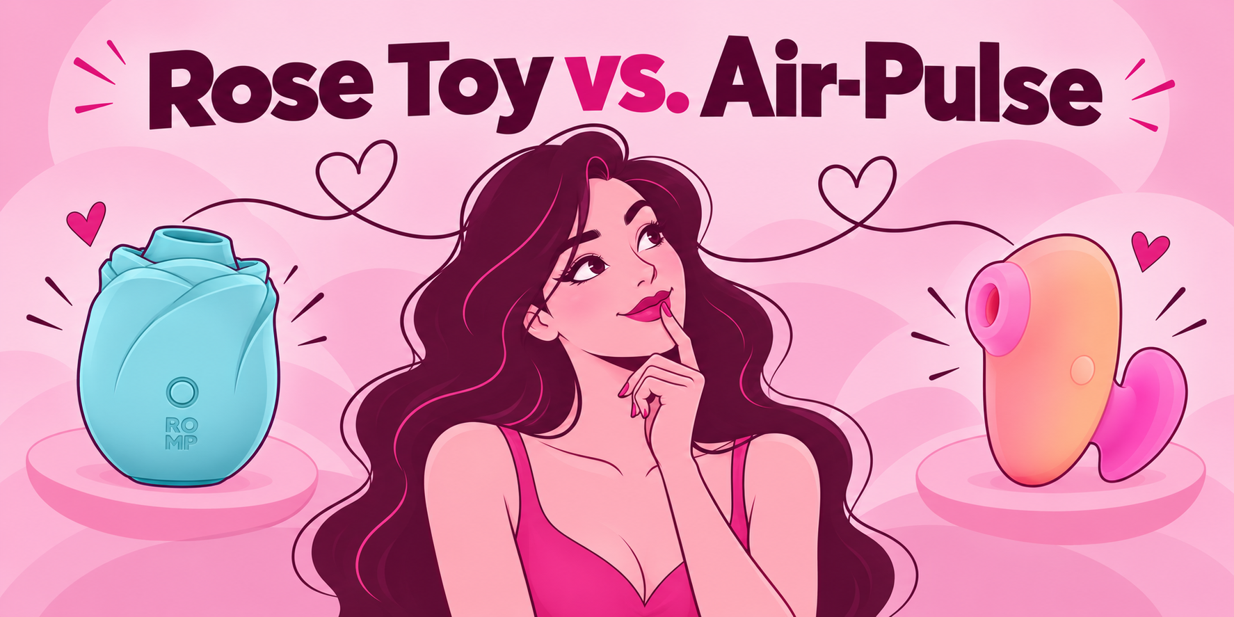 Rose Toy vs. Air-Pulse Vibrators: Is the Rose Toy Worth It?