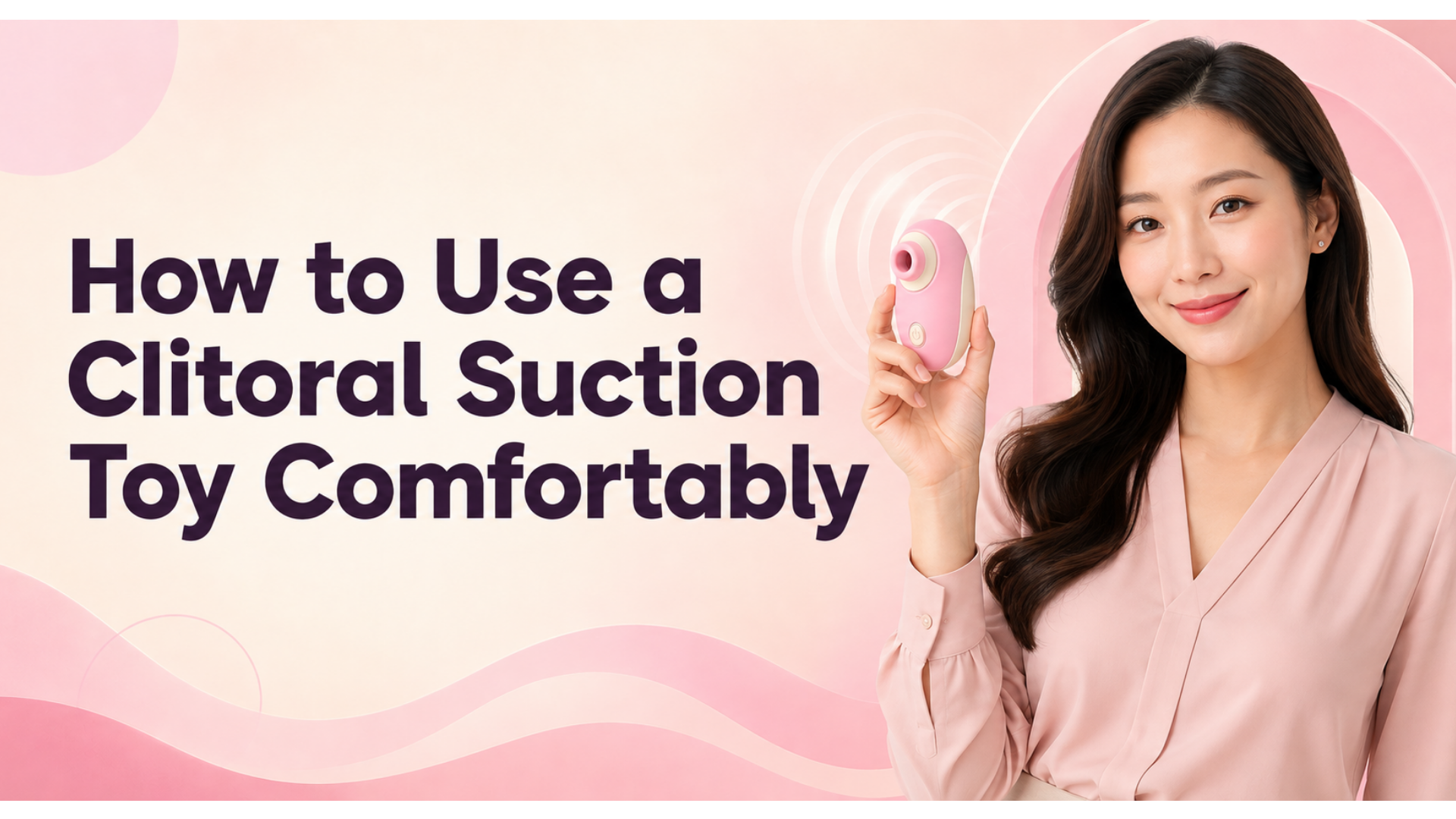 How to Use a Clitoral Suction Toy Comfortably: A Beginner's Guide