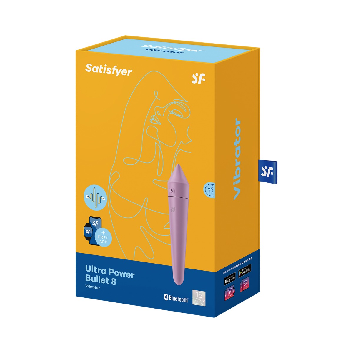 Satisfyer - Ultra Power Bullet 8 Purple