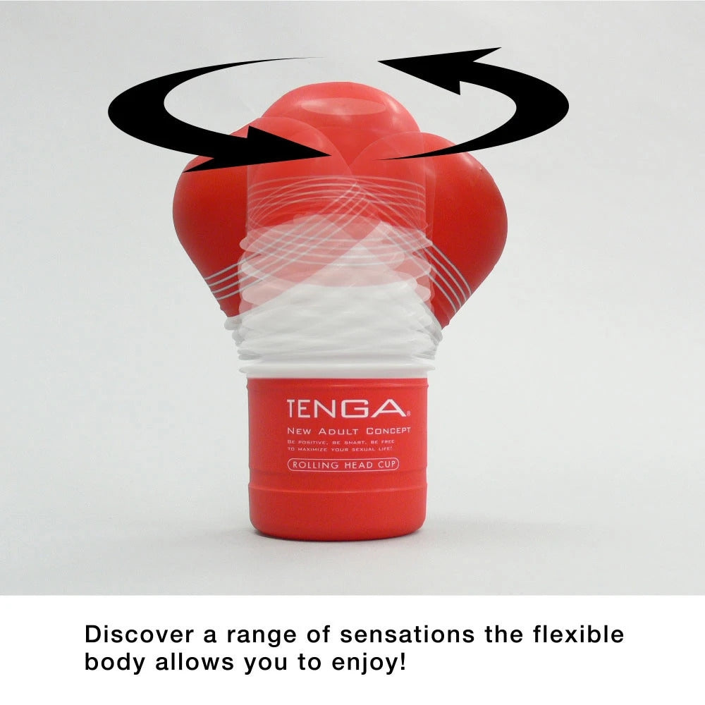 Tenga - Rolling Head Cup Red (NEW GENERATION 2020)