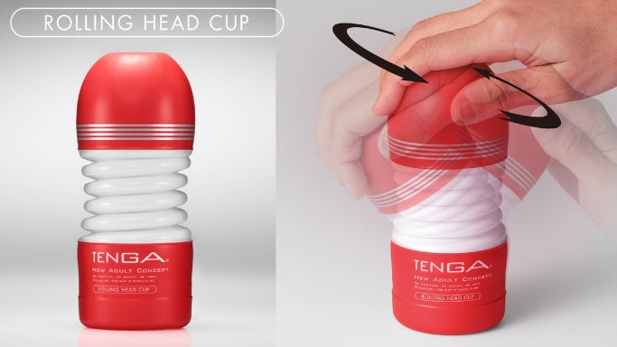 Tenga - Rolling Head Cup Red (NEW GENERATION 2020)