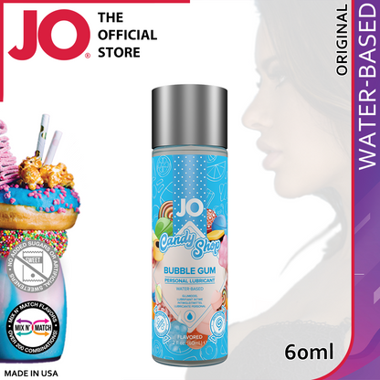 System Jo - Candy Shop H2O Bubblegum Edible Water Based Lubricant 60ml