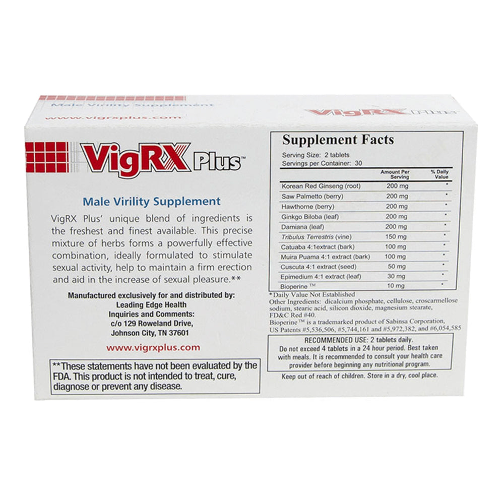 Leading Edge - VigRx Plus Male Stamina Enhancement Supplement