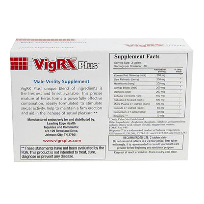 Leading Edge - VigRx Plus Male Stamina Enhancement Supplement