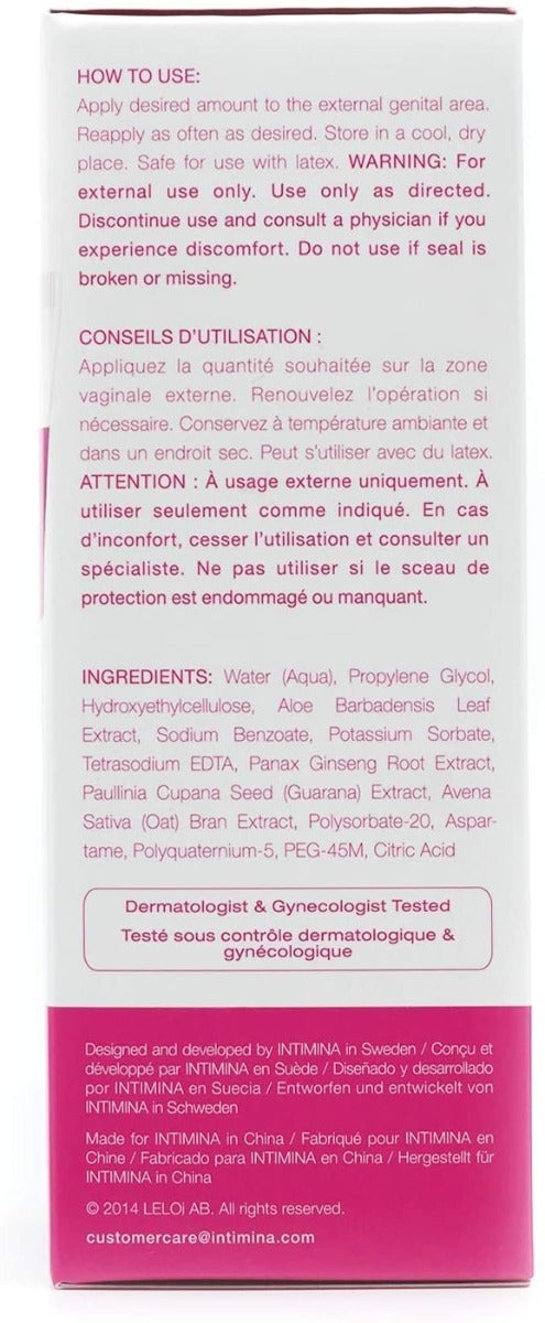 Intimina - Personal Feminine Moisturizer 75ml