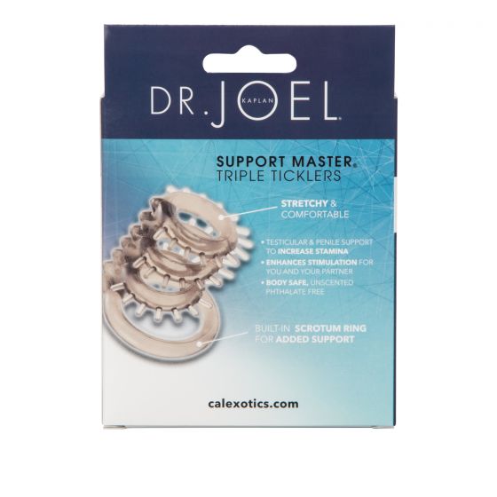 Dr. Joel Kaplan - Support Master Triple Tickler Cock Ring