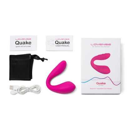 Lovense - Quake/Dolce App Controlled Posable Dual Stimulator