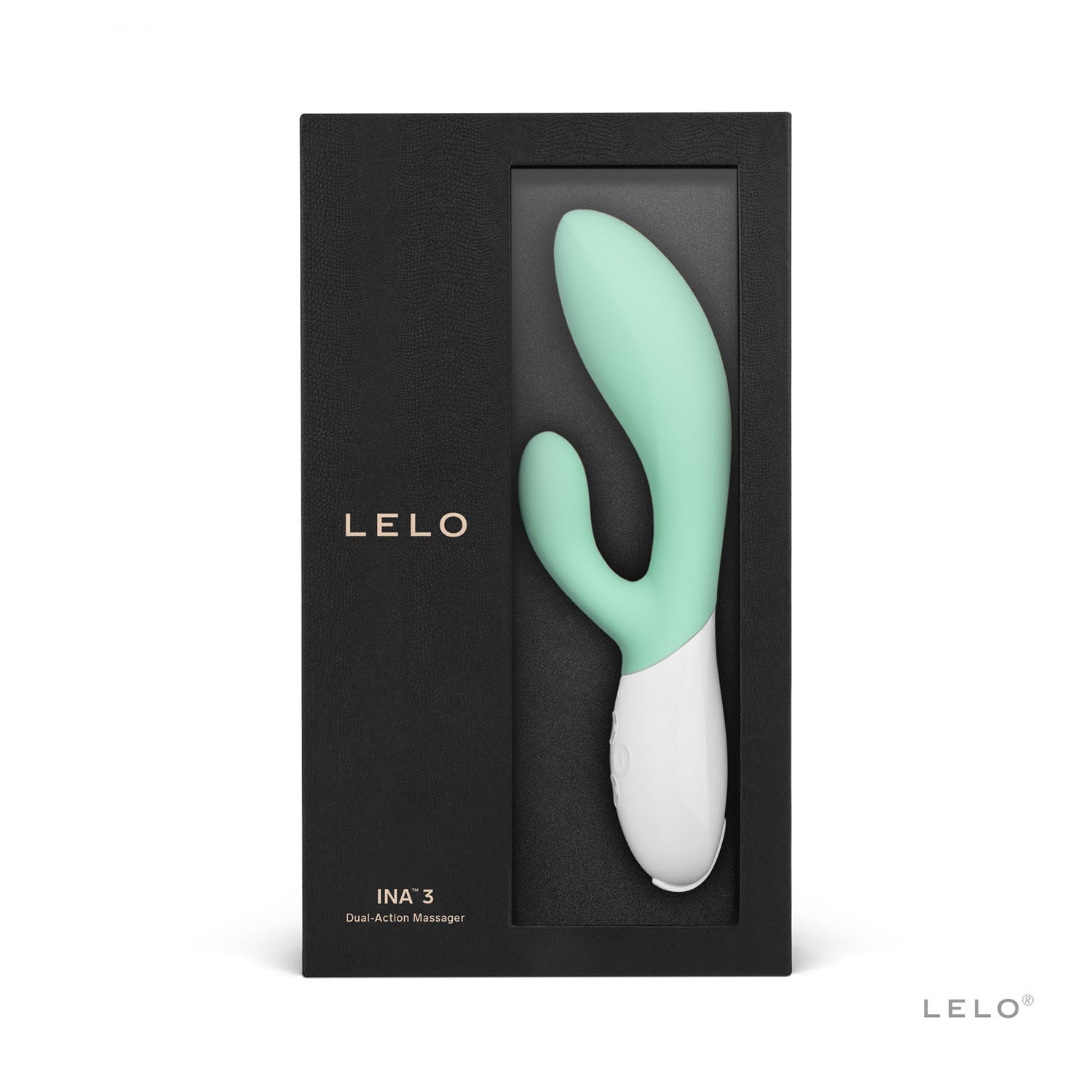 Lelo - Ina 3 Rabbit Vibrator (Seaweed)