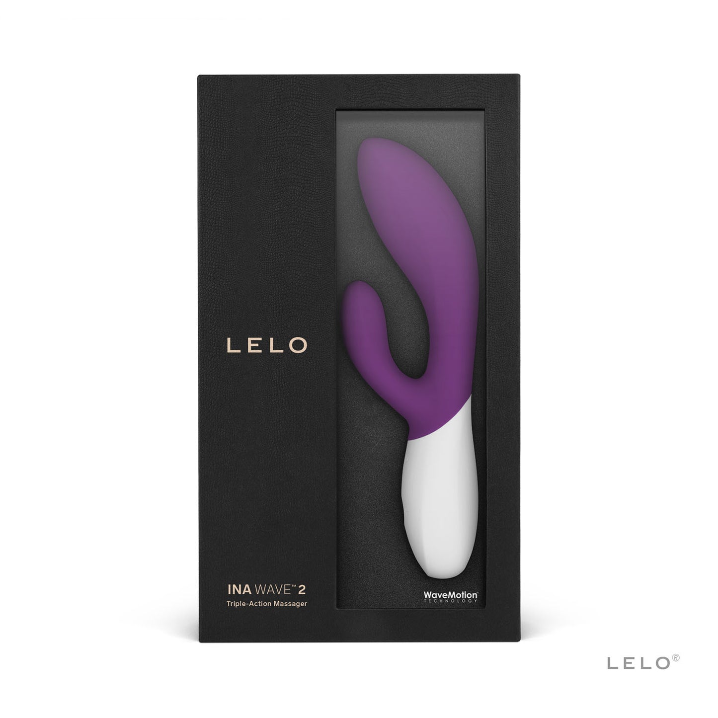 Lelo - Ina Wave 2  Rabbit Vibrator (Plum)