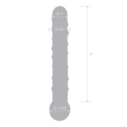 Glas - Callisto 7-inch Glass Dildo Clear