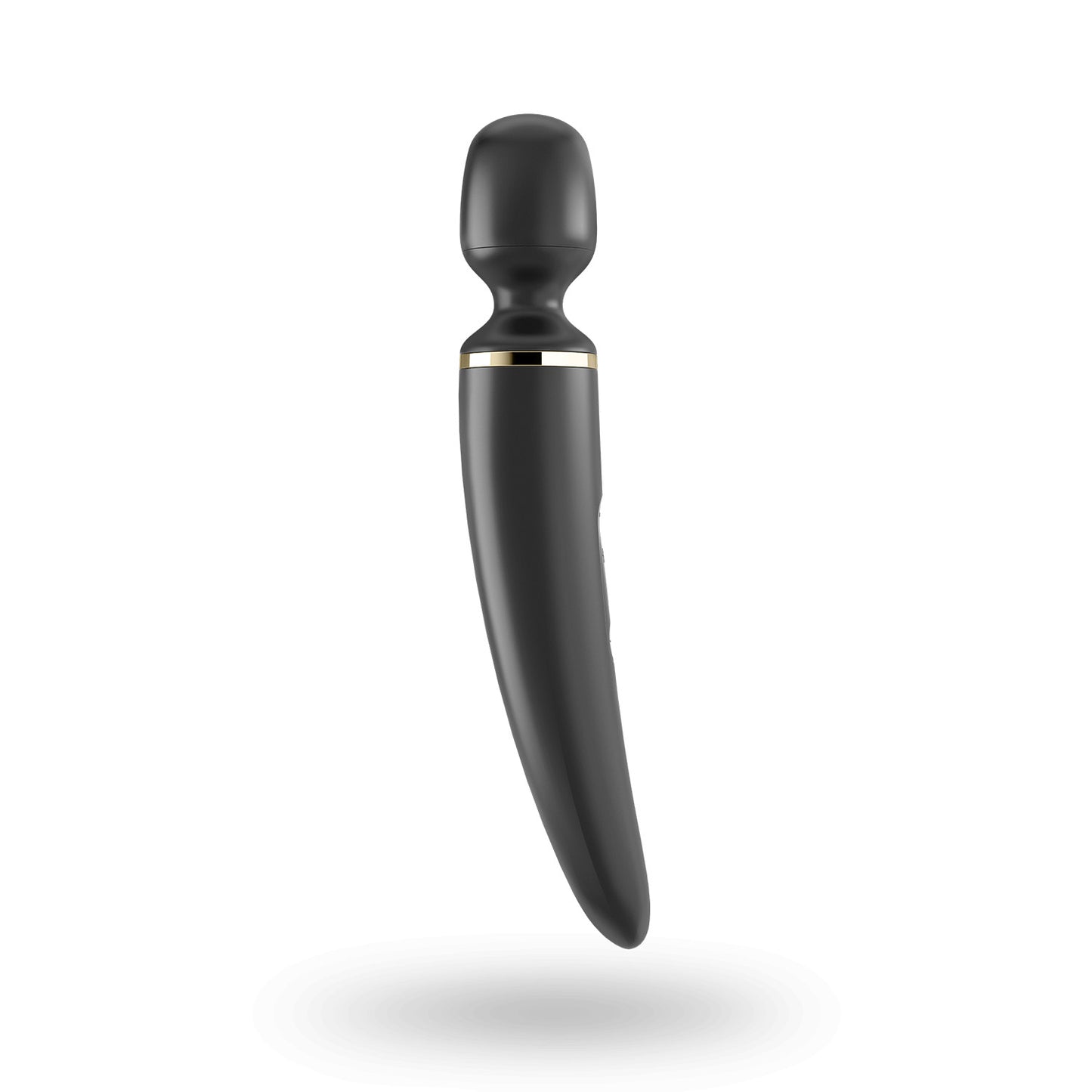 Satisfyer - Wand-er Woman Wand Bergetar Boleh Cas Hitam