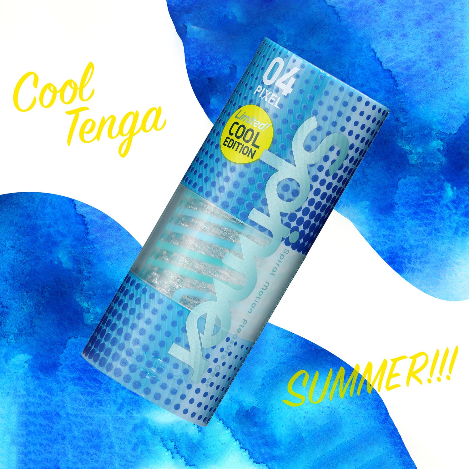 Tenga - Spinner 04 Pixel Spiral Edge Special Cool Edition