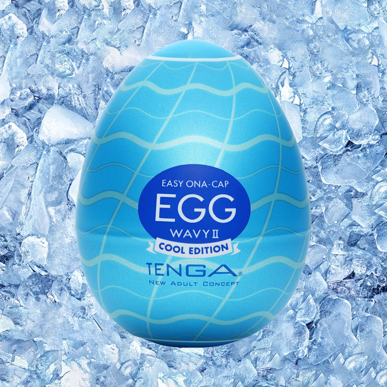 Tenga - Egg Wavy II Cool Edition