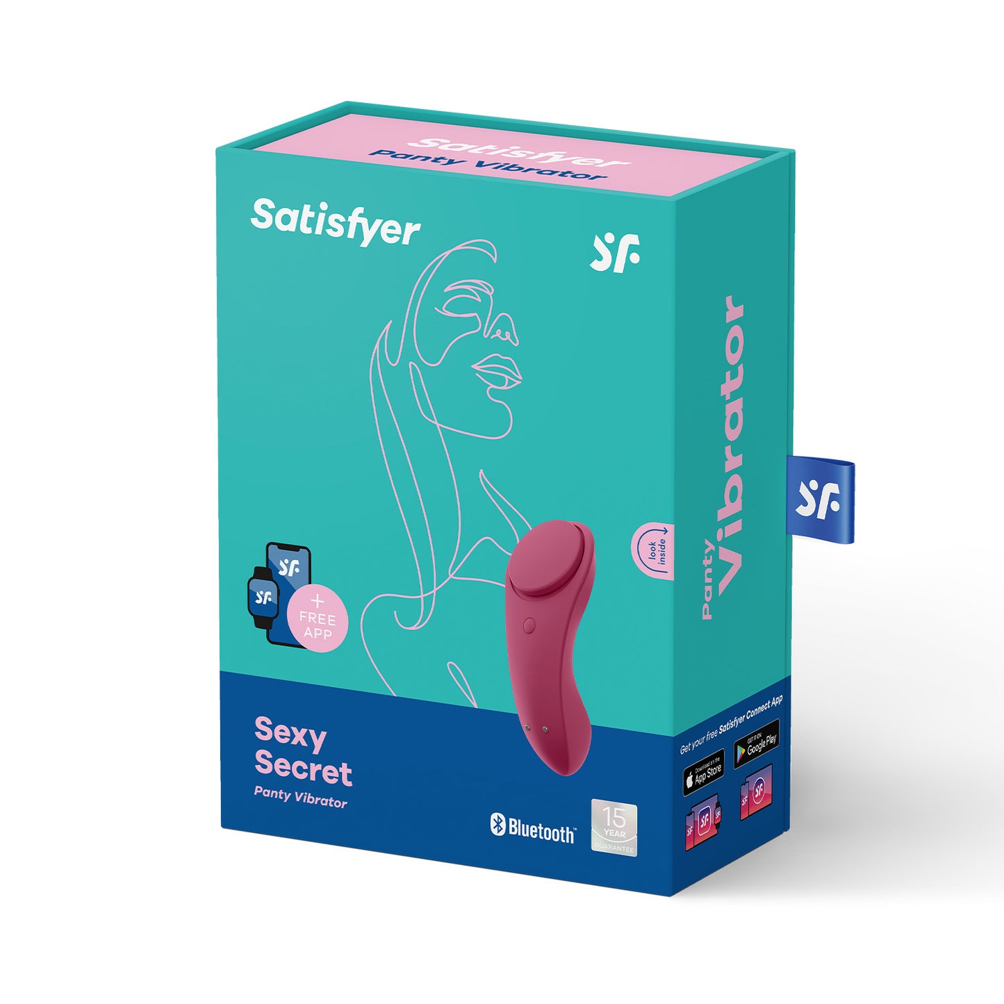 Satisfyer - Sexy Secret App-Controlled Wearable Vibrator