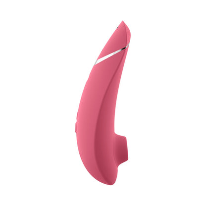 Womanizer - Premium 2 Silicone Rechargeable Clitoral Stimulator Raspberry