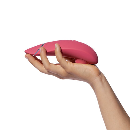 Womanizer - Premium 2 Silicone Rechargeable Clitoral Stimulator Raspberry