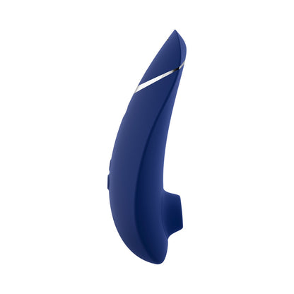 Womanizer - Premium 2 Silicone Rechargeable Clitoral Stimulator Blueberry