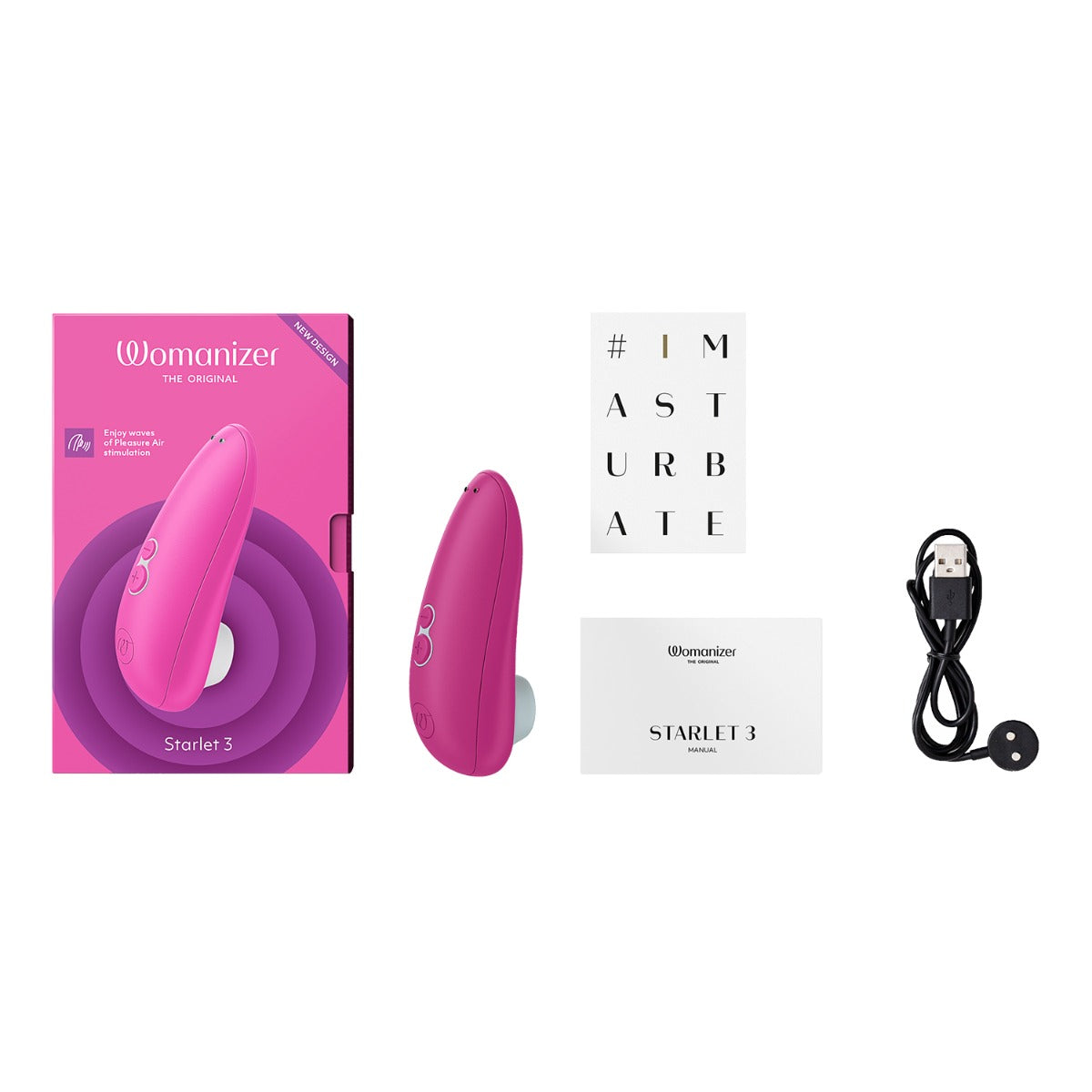 Womanizer - Starlet 3 Rechargeable Clitoral Stimulator Pink