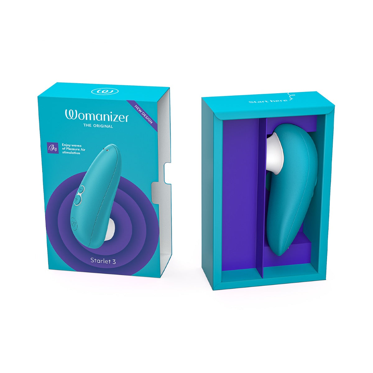 Womanizer - Starlet 3 Rechargeable Clitoral Stimulator Turquoise