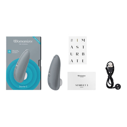 Womanizer - Starlet 3 Rechargeable Clitoral Stimulator Grey