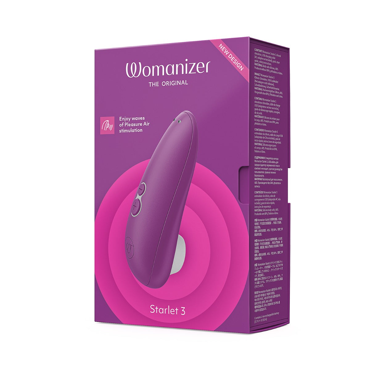 Womanizer - Starlet 3 Rechargeable Clitoral Stimulator Violet