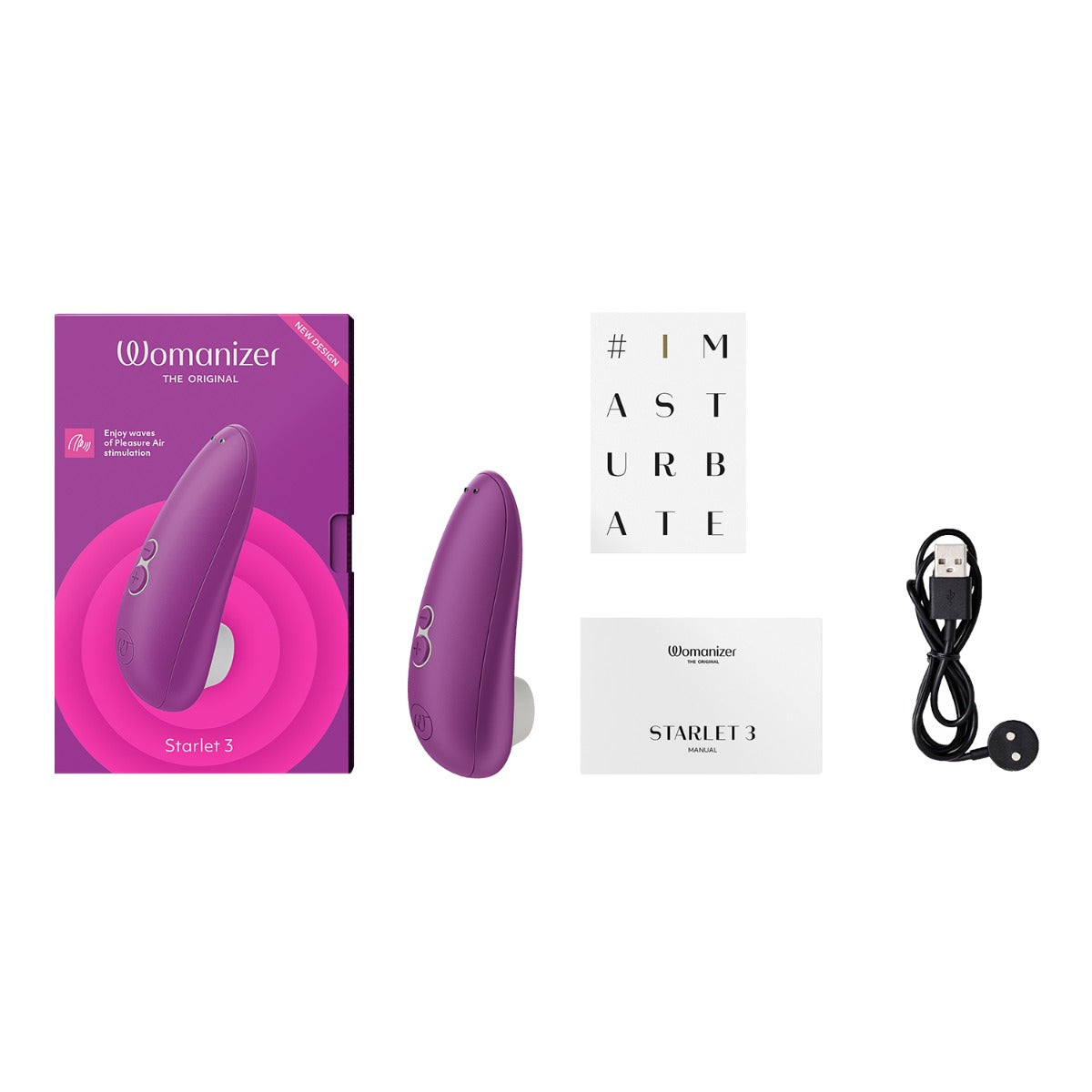 Womanizer - Starlet 3 Rechargeable Clitoral Stimulator Violet