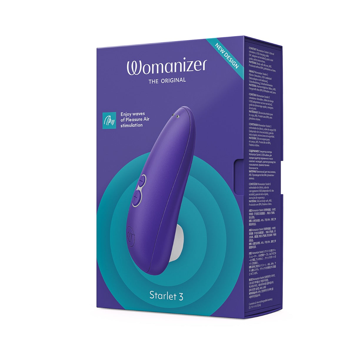 Womanizer - Starlet 3 Rechargeable Clitoral Stimulator Indigo