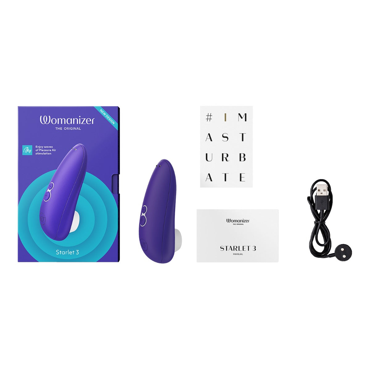 Womanizer - Starlet 3 Rechargeable Clitoral Stimulator Indigo