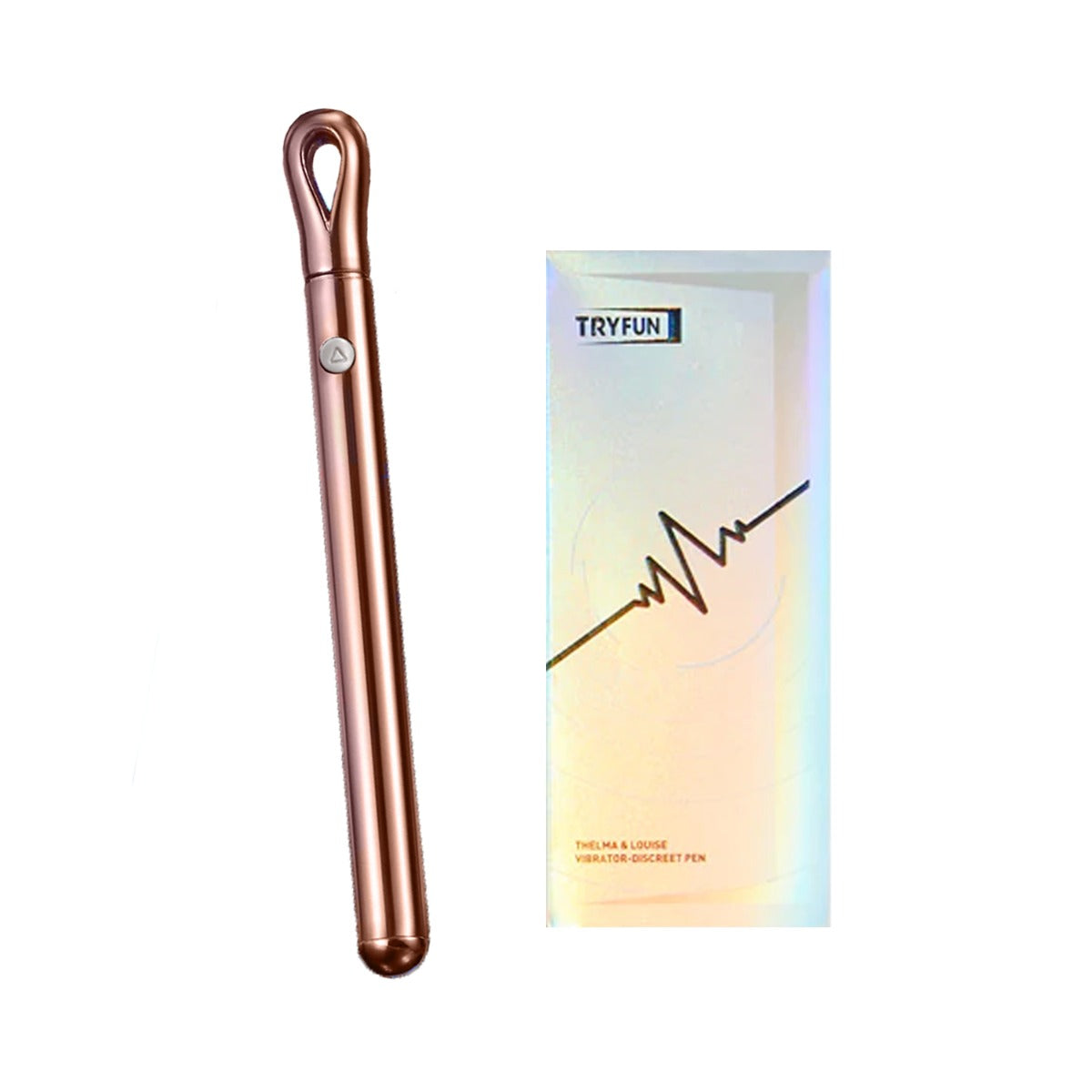 TryFun - Runaway Girl Flirting Pen Rose Gold Vibrator